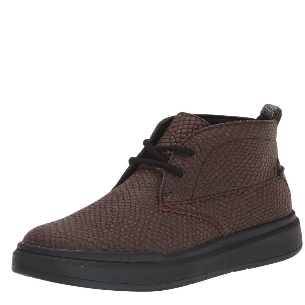 Stacy Adams Cai Mens Brown Printed Leather Chukka Boots 25566-200 Size 10M
